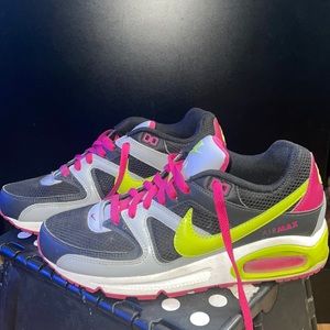 Nike Air Max Command - Fuchsia Lime Green Grey Black